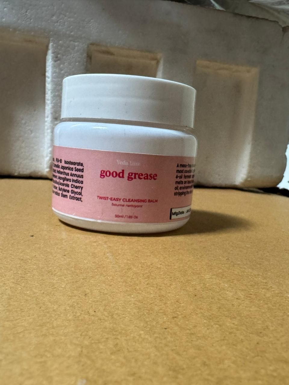 Good Grease Twist - Easy face makeup Cleansing Balm 50ml (Pack of 2)