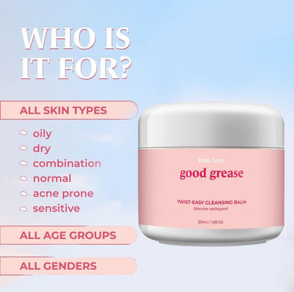 Good Grease Twist - Easy face makeup Cleansing Balm 50ml (Pack of 2)